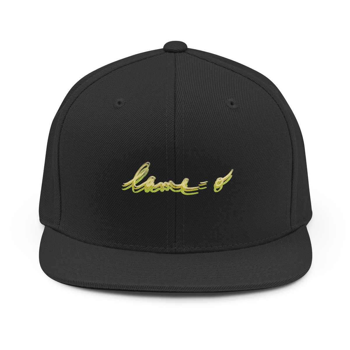 Embroidered "love." Snapback Hat - Minimal Script Streetwear Cap