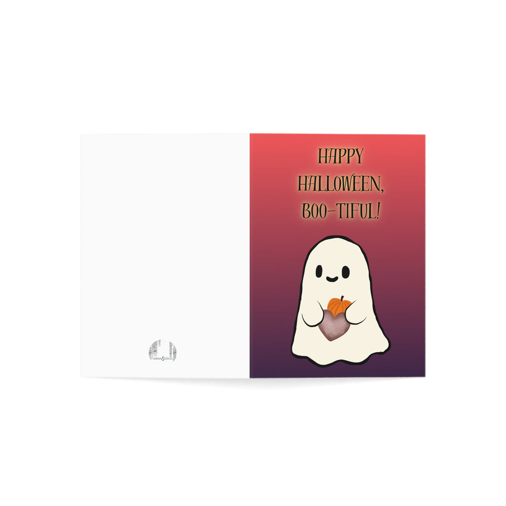 Happy Halloween, Boo-tiful! greeting card