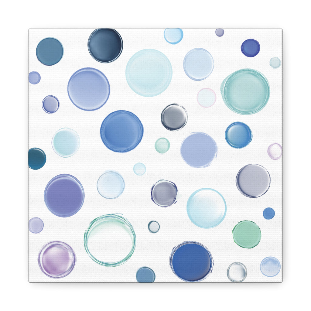 Blue Bubble Wall Art