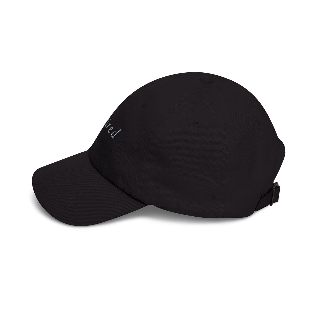 Le Tired embroidered baseball hat
