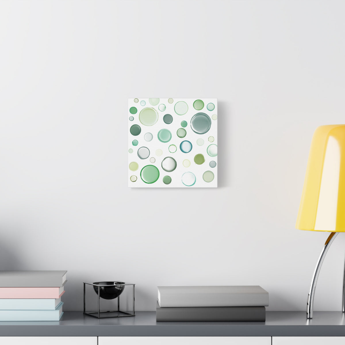 Green Bubble Wall Art