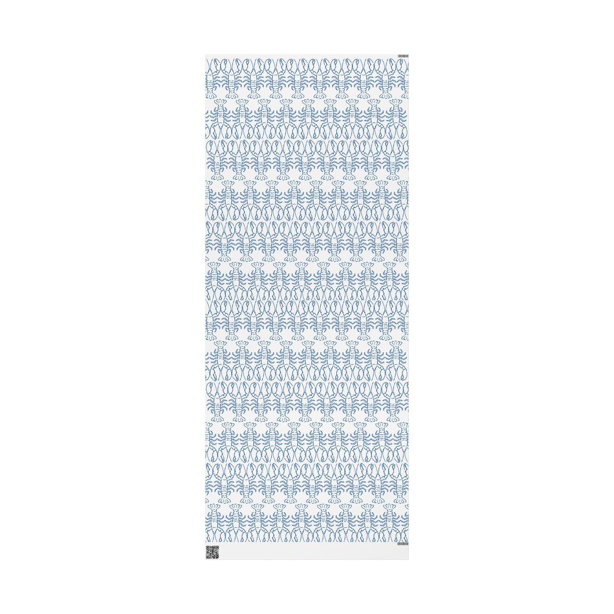 Blue Lobster gift wrap