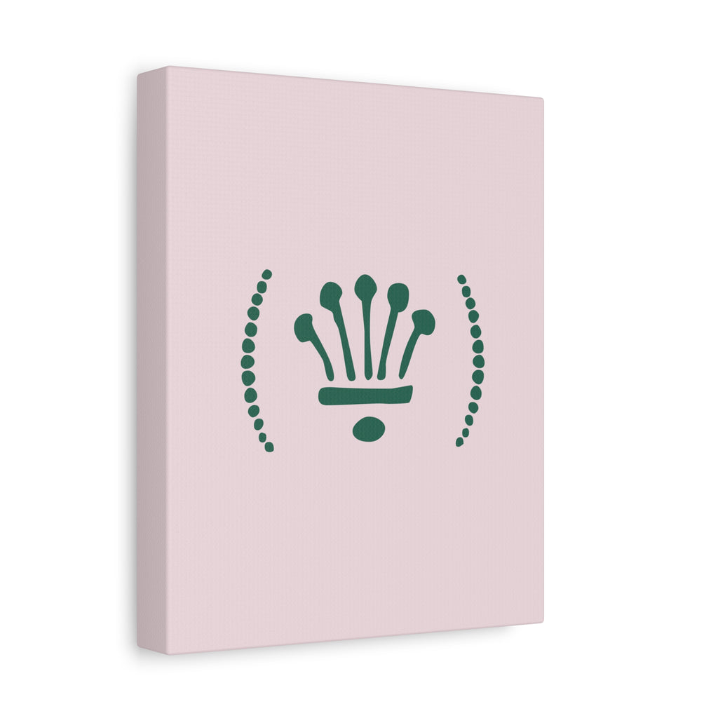 Yas Queen - Minimalist Crown Art Canvas
