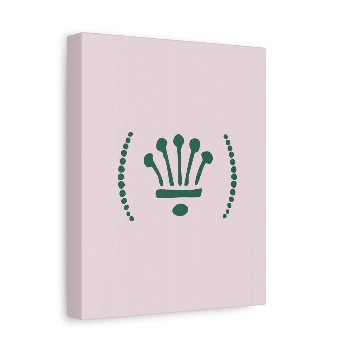 Yas Queen - Minimalist Crown Art Canvas