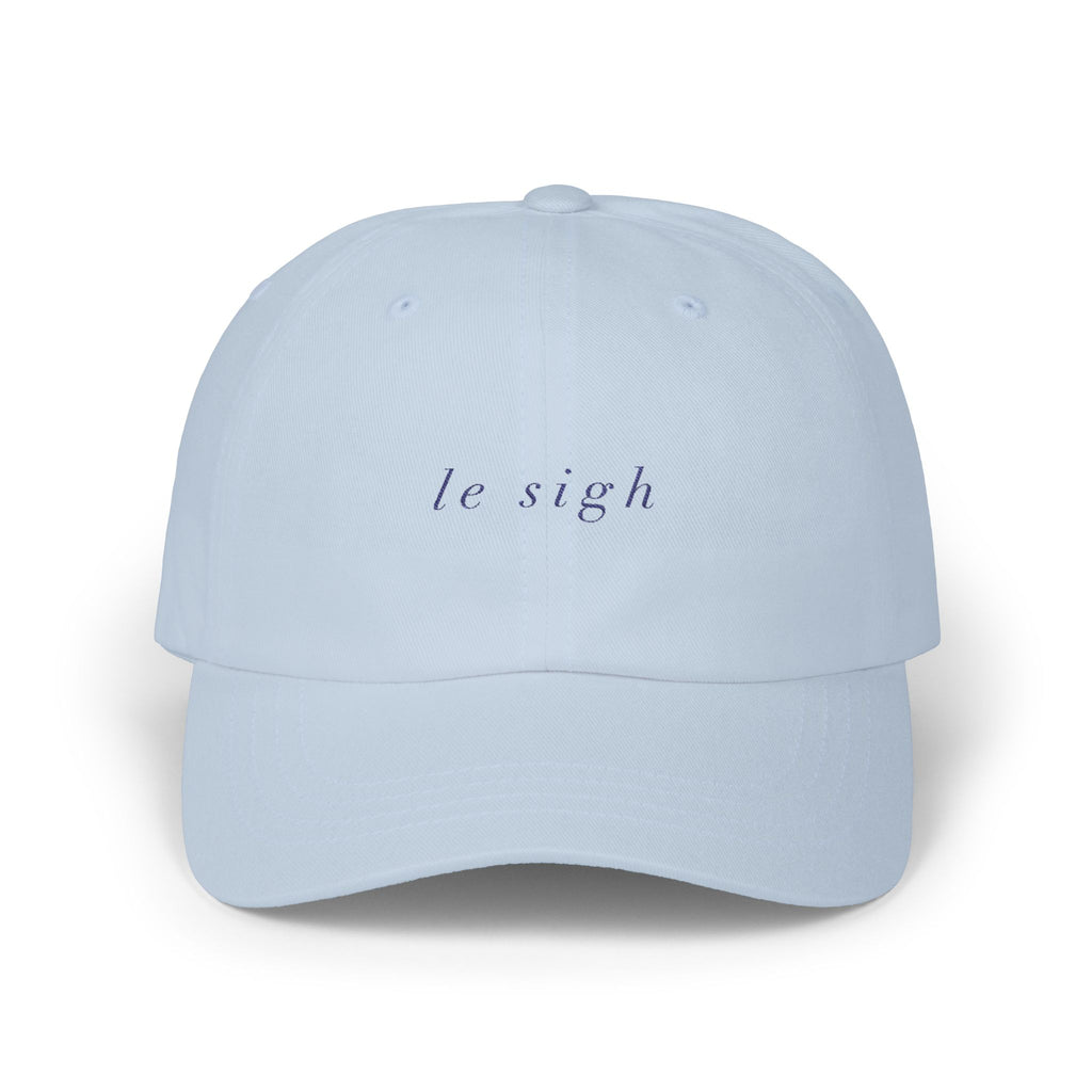 le sigh baseball hat