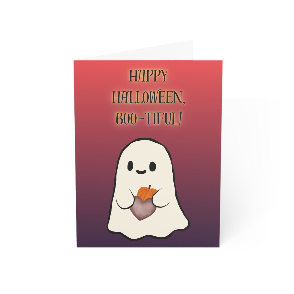 Happy Halloween, Boo-tiful! greeting card