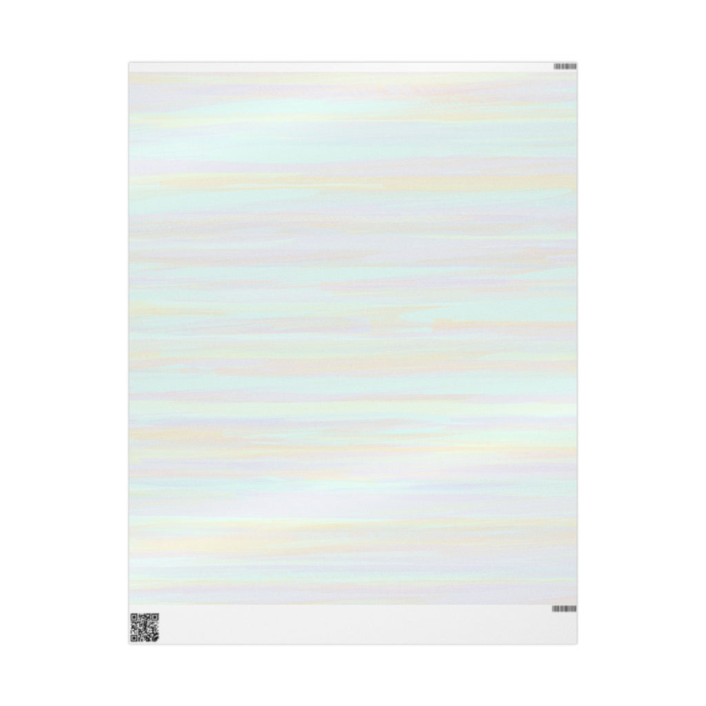 Now the Sky is Opalite watercolor gift wrap