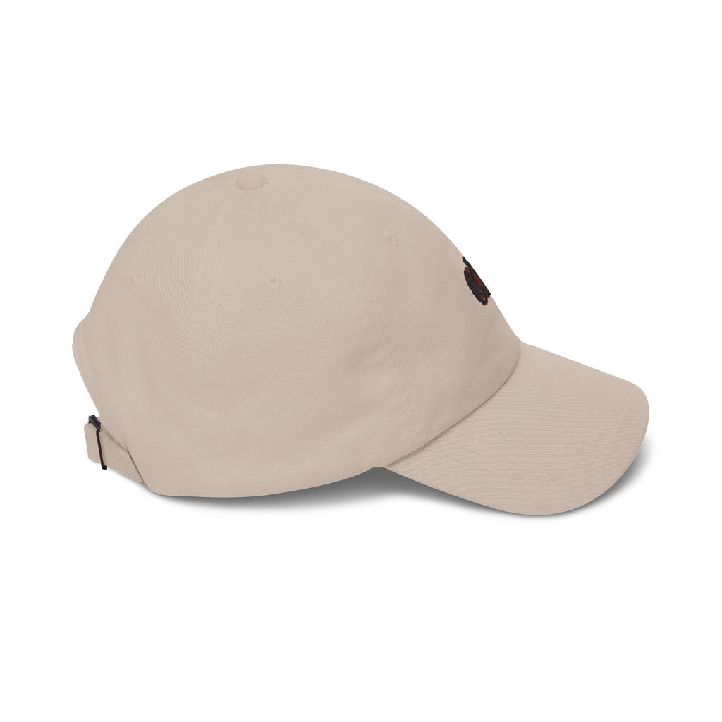 Dark Pumpkin Embroidered Baseball Hat