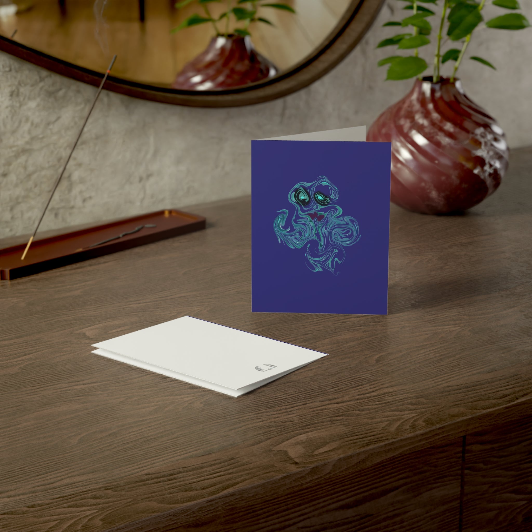 Ghostie Greeting card