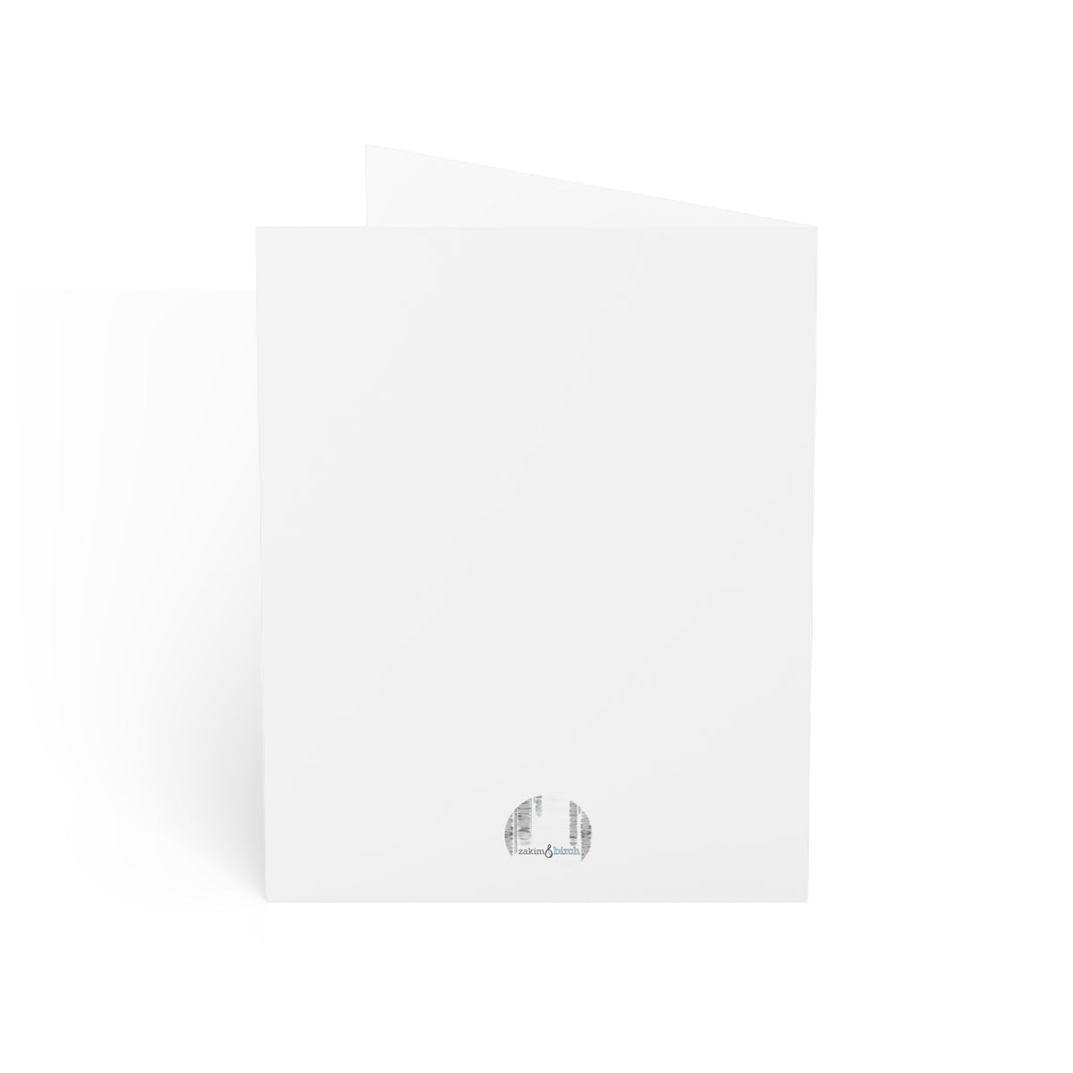 Black Cat "pspspsps" greeting card
