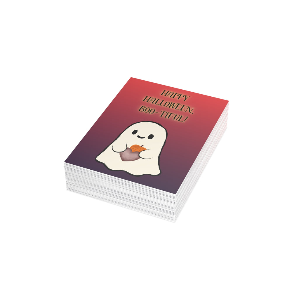 Happy Halloween, Boo-tiful! greeting card