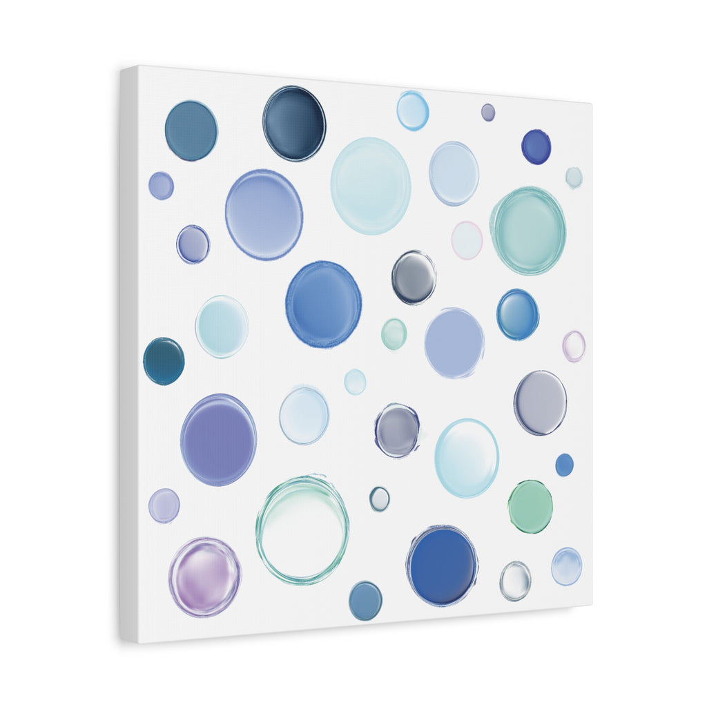 Blue Bubble Wall Art
