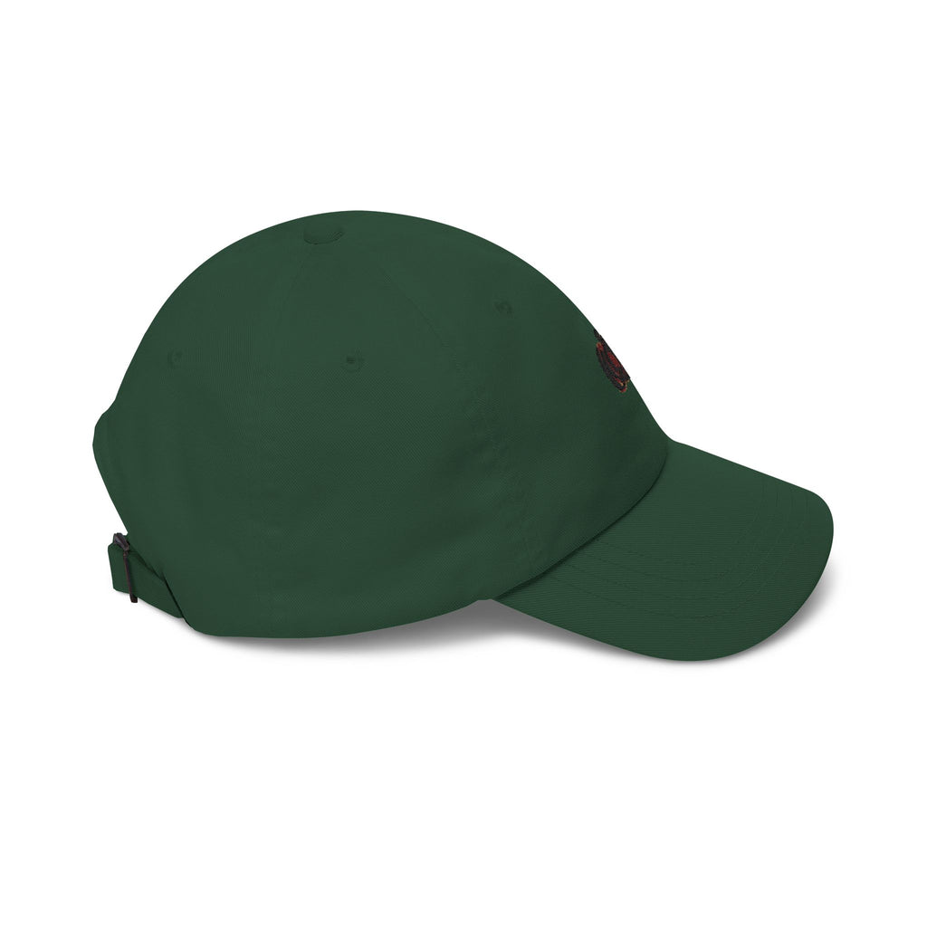 Dark Pumpkin Embroidered Baseball Hat