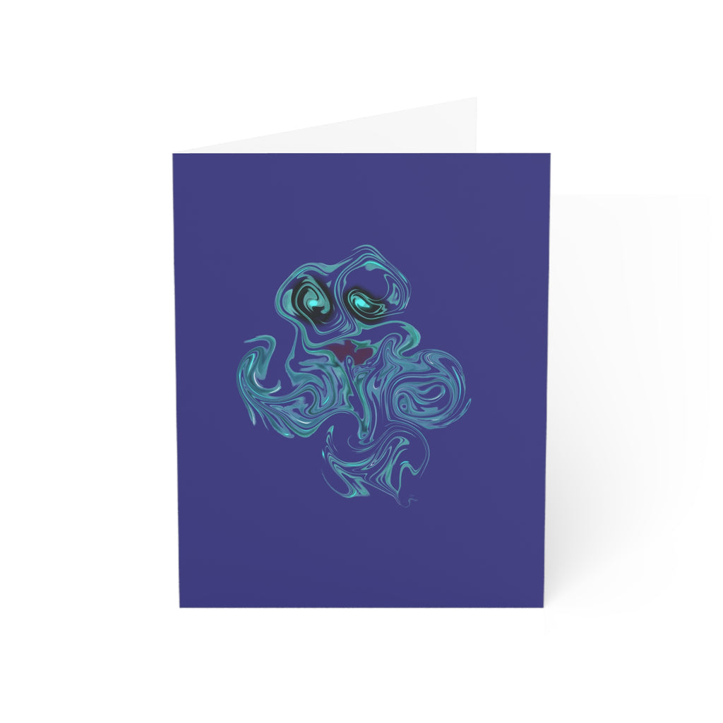 Ghostie Greeting card