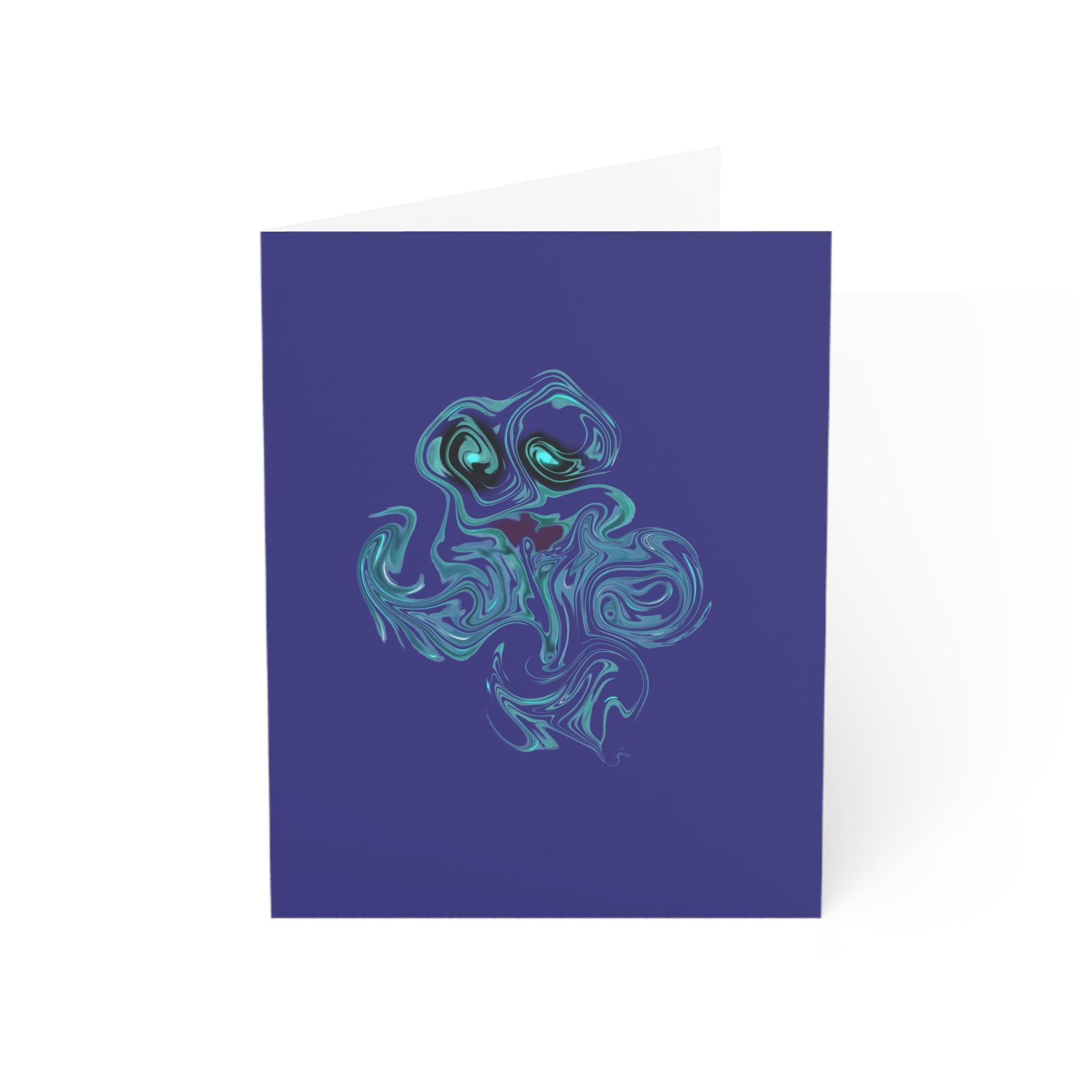 Ghostie Greeting card