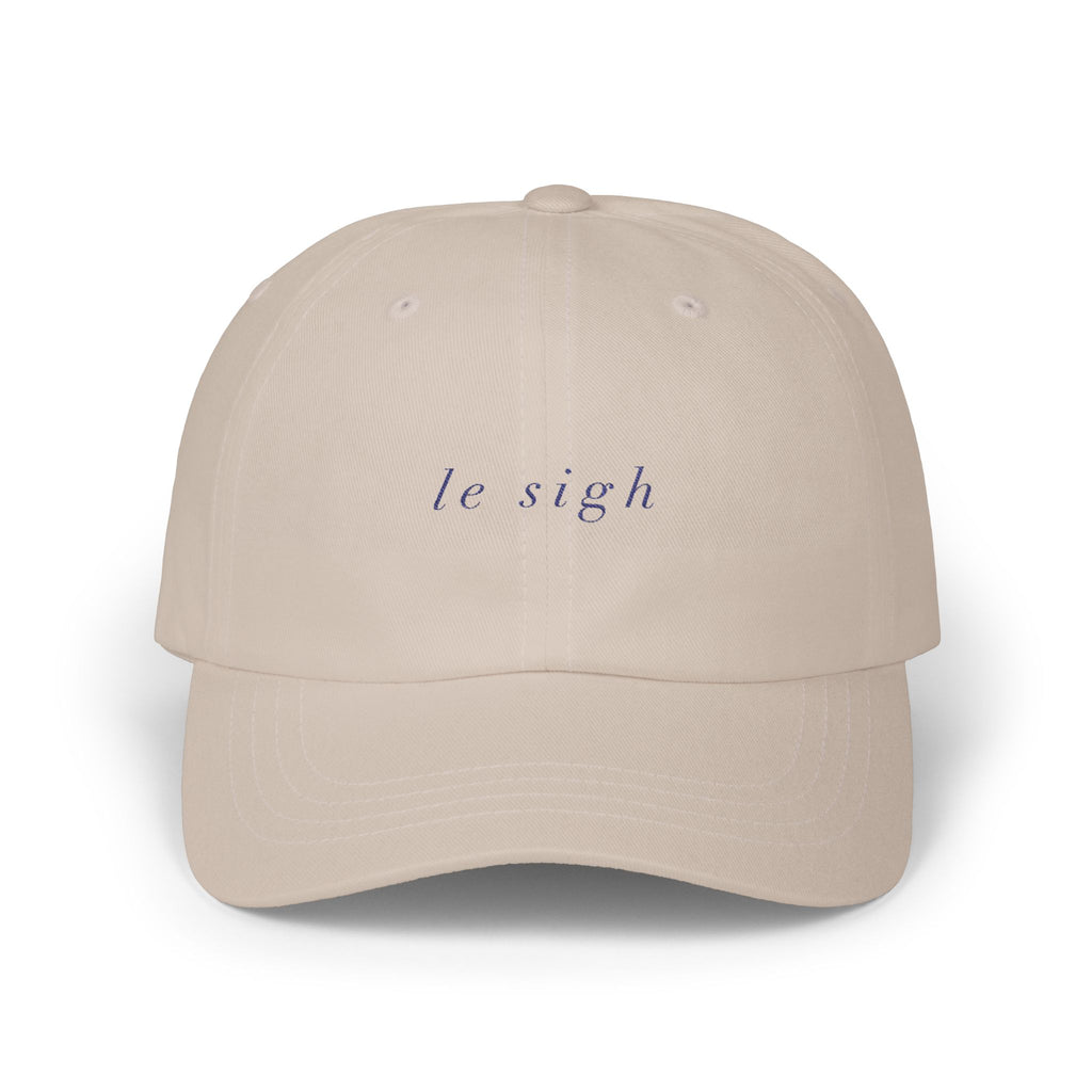 le sigh baseball hat