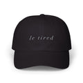 Le Tired embroidered baseball hat