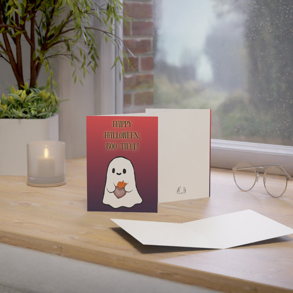 Happy Halloween, Boo-tiful! greeting card