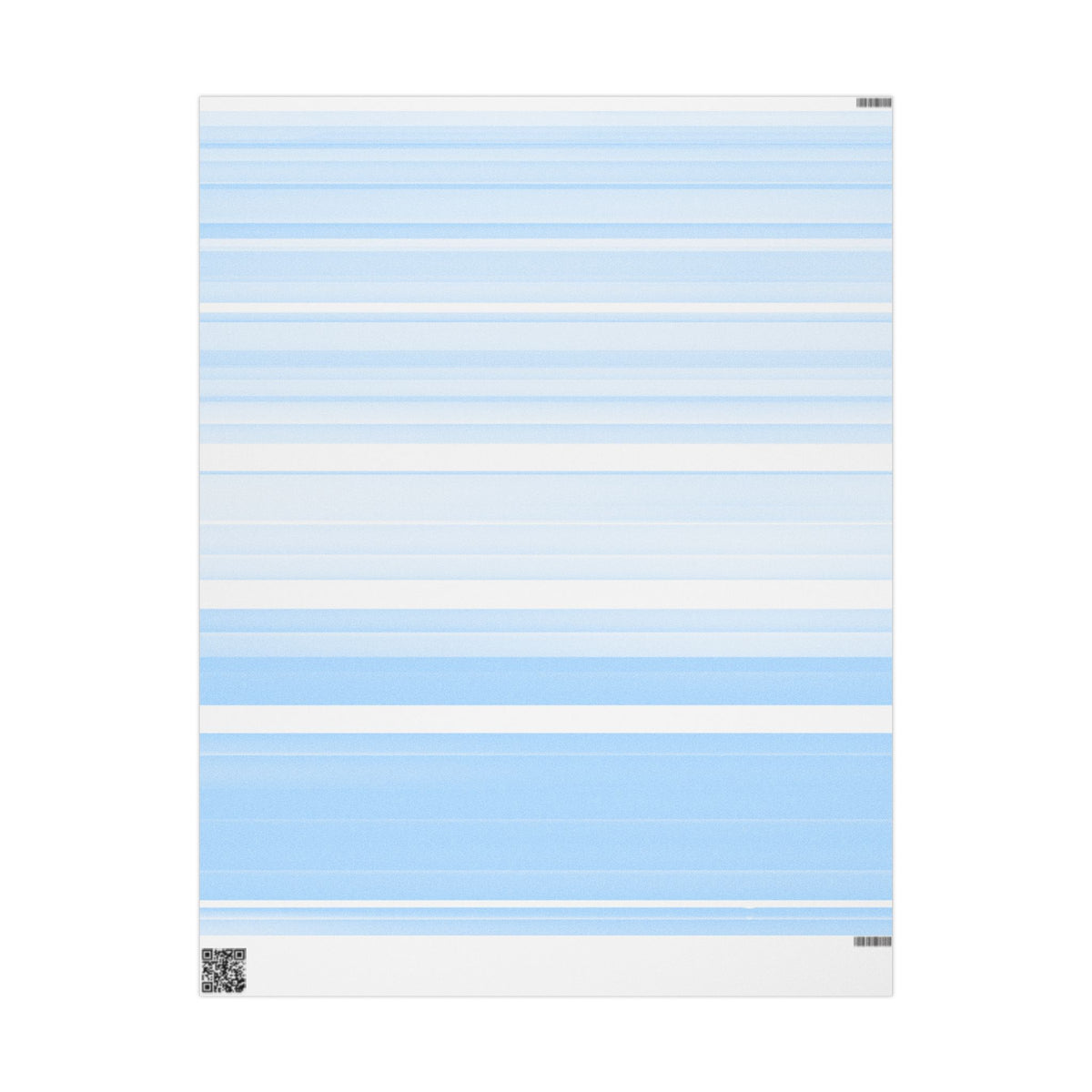 Cape Cod-inspired watercolor gift wrap