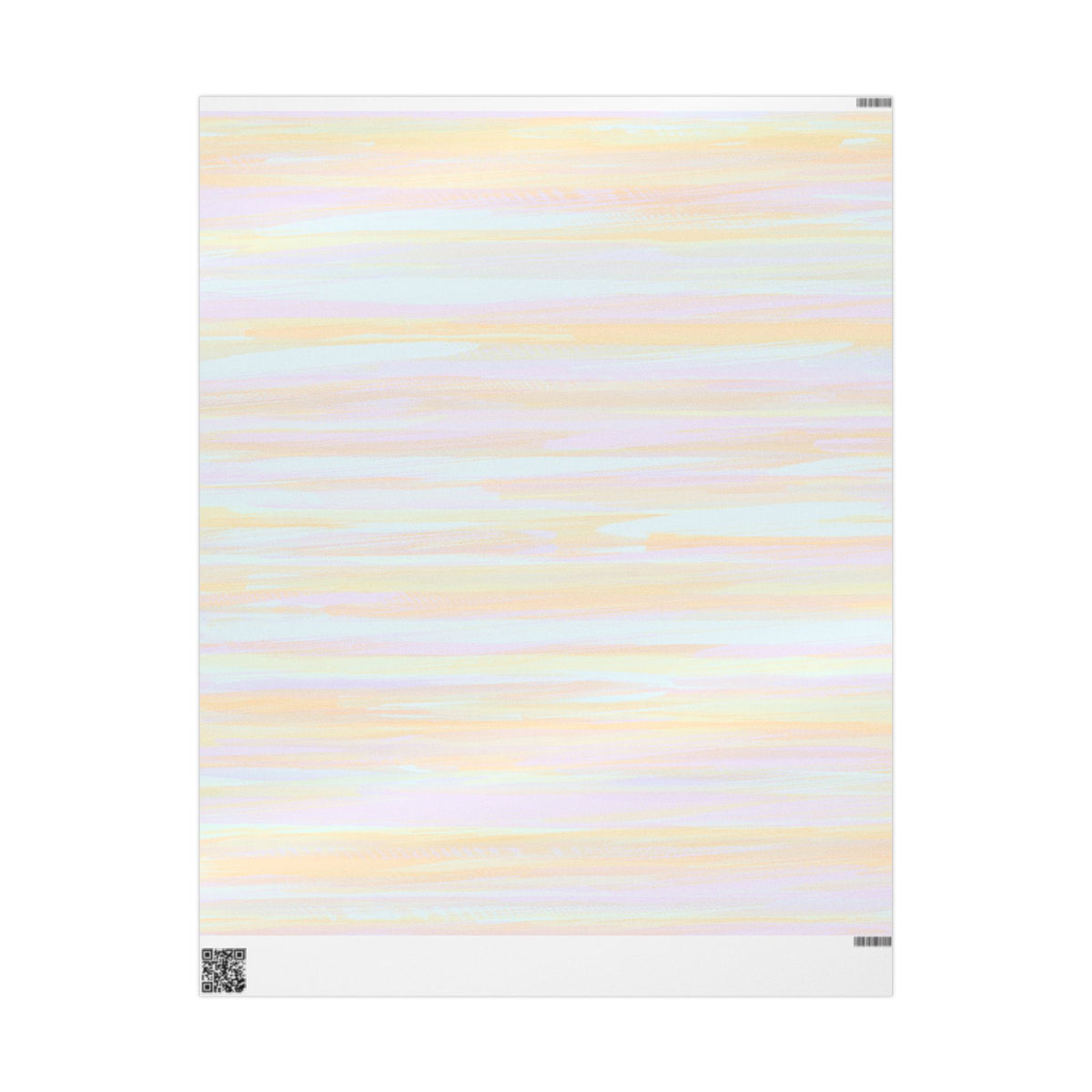 Pretty and Witty watercolor gift wrap