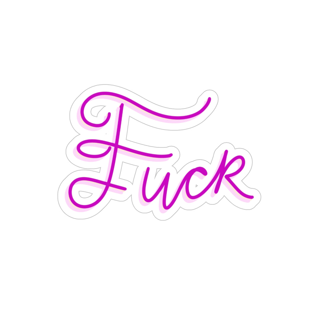 Fancy Fuck vinyl sticker