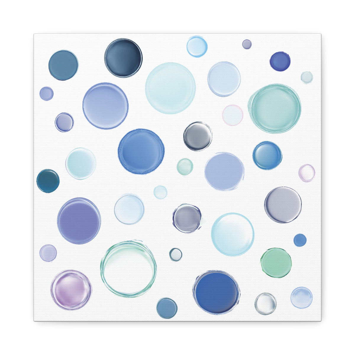 Blue Bubble Wall Art