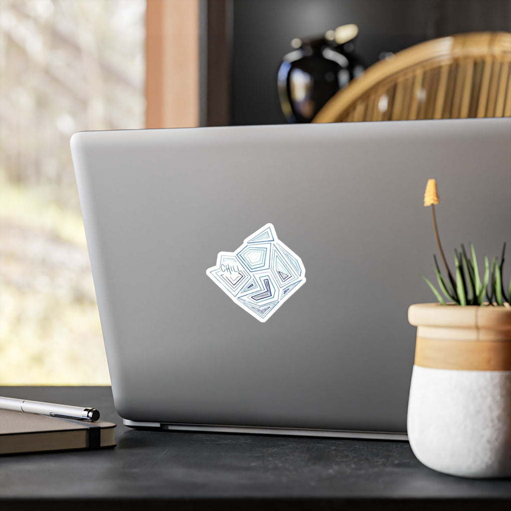 Chill iceberg sticker