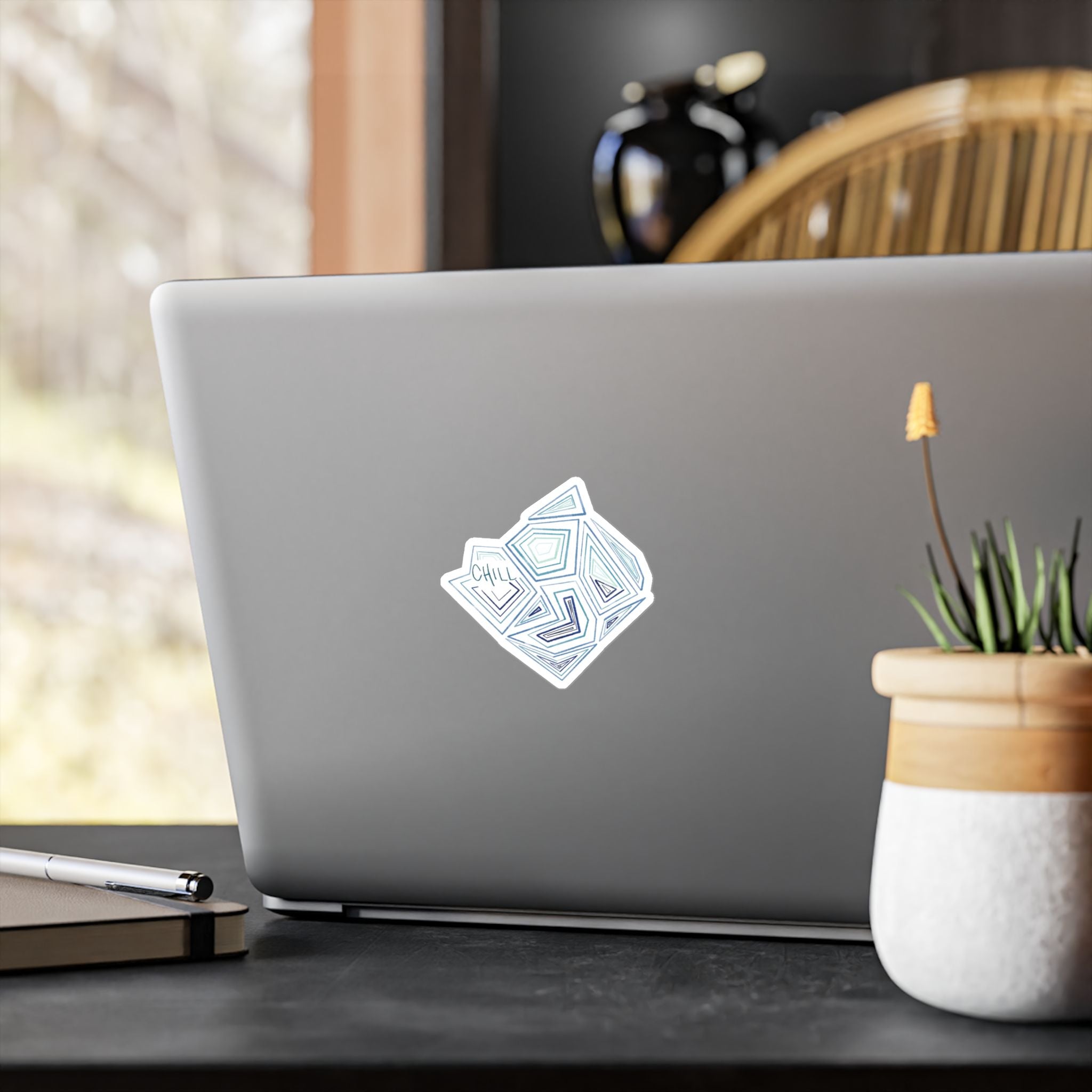 Chill iceberg sticker
