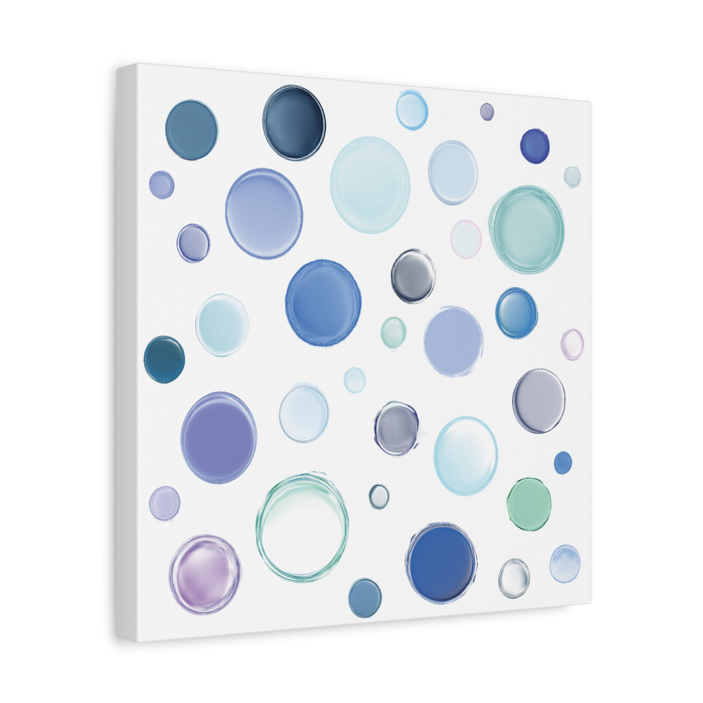 Blue Bubble Wall Art