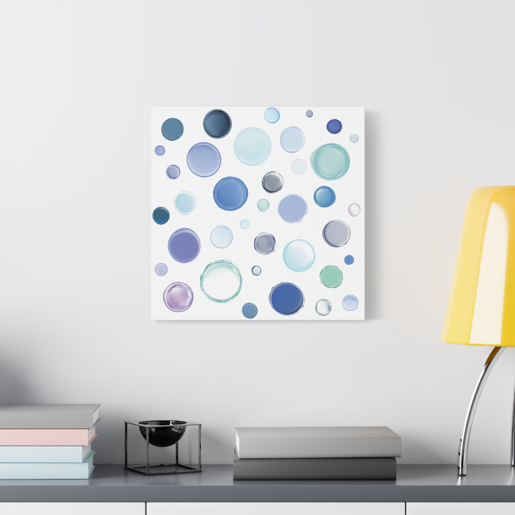 Blue Bubble Wall Art