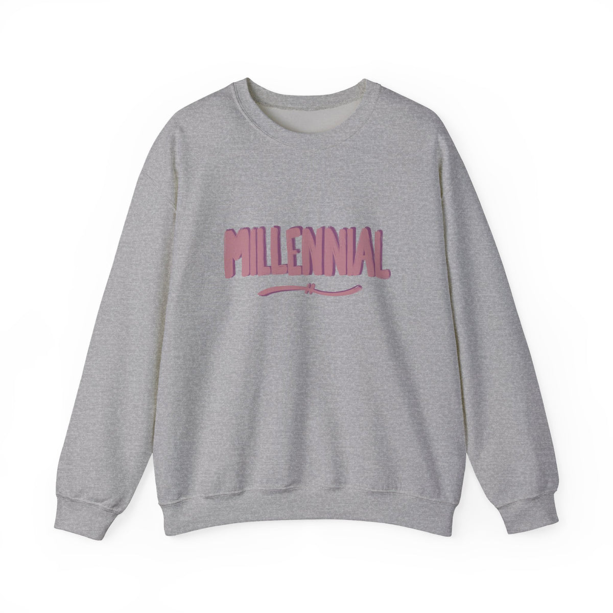 Millennial crewneck sweatshirt