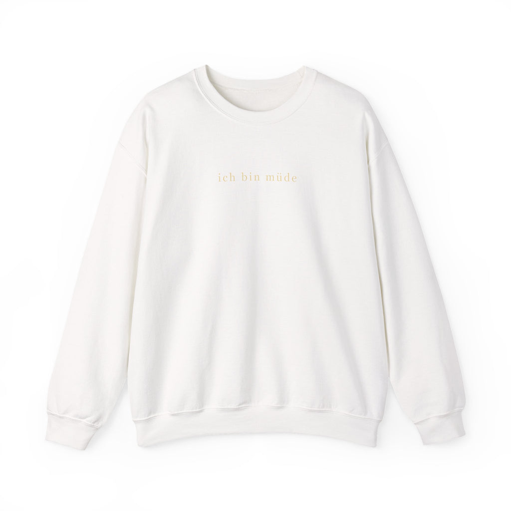 'I am tired' Crewneck Sweatshirt