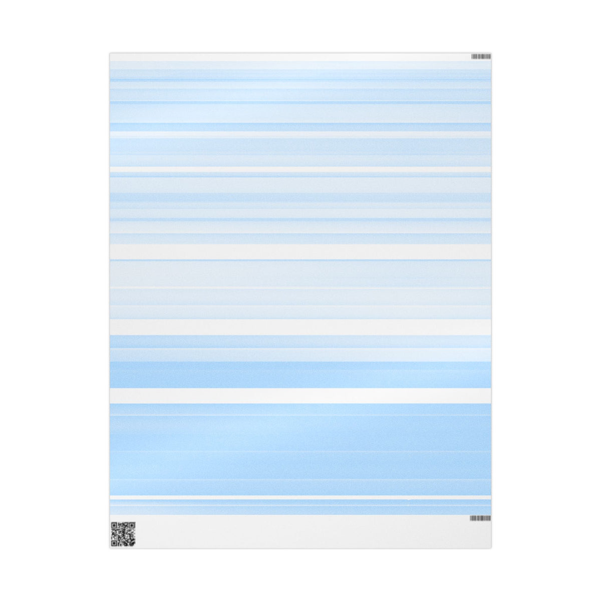 Cape Cod-inspired watercolor gift wrap