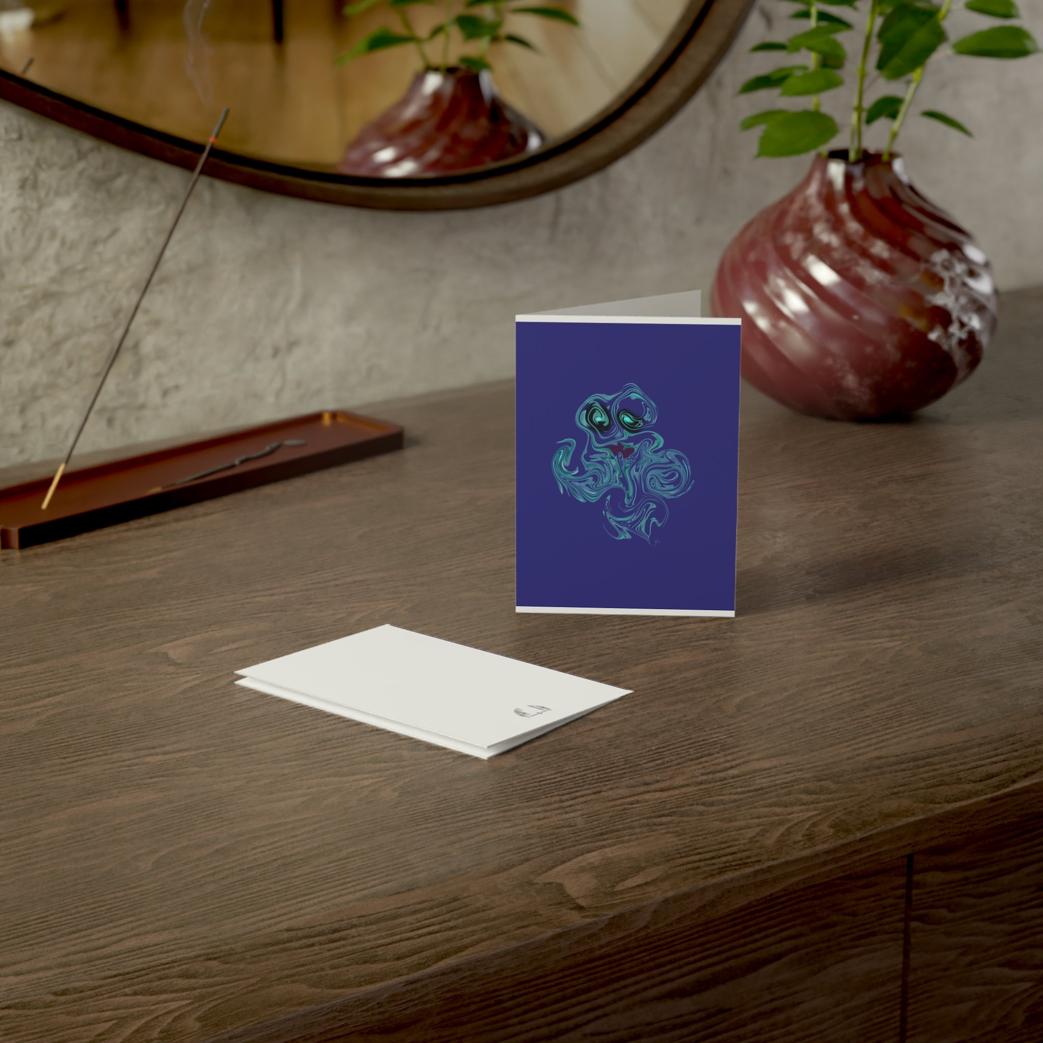 Ghostie Greeting card