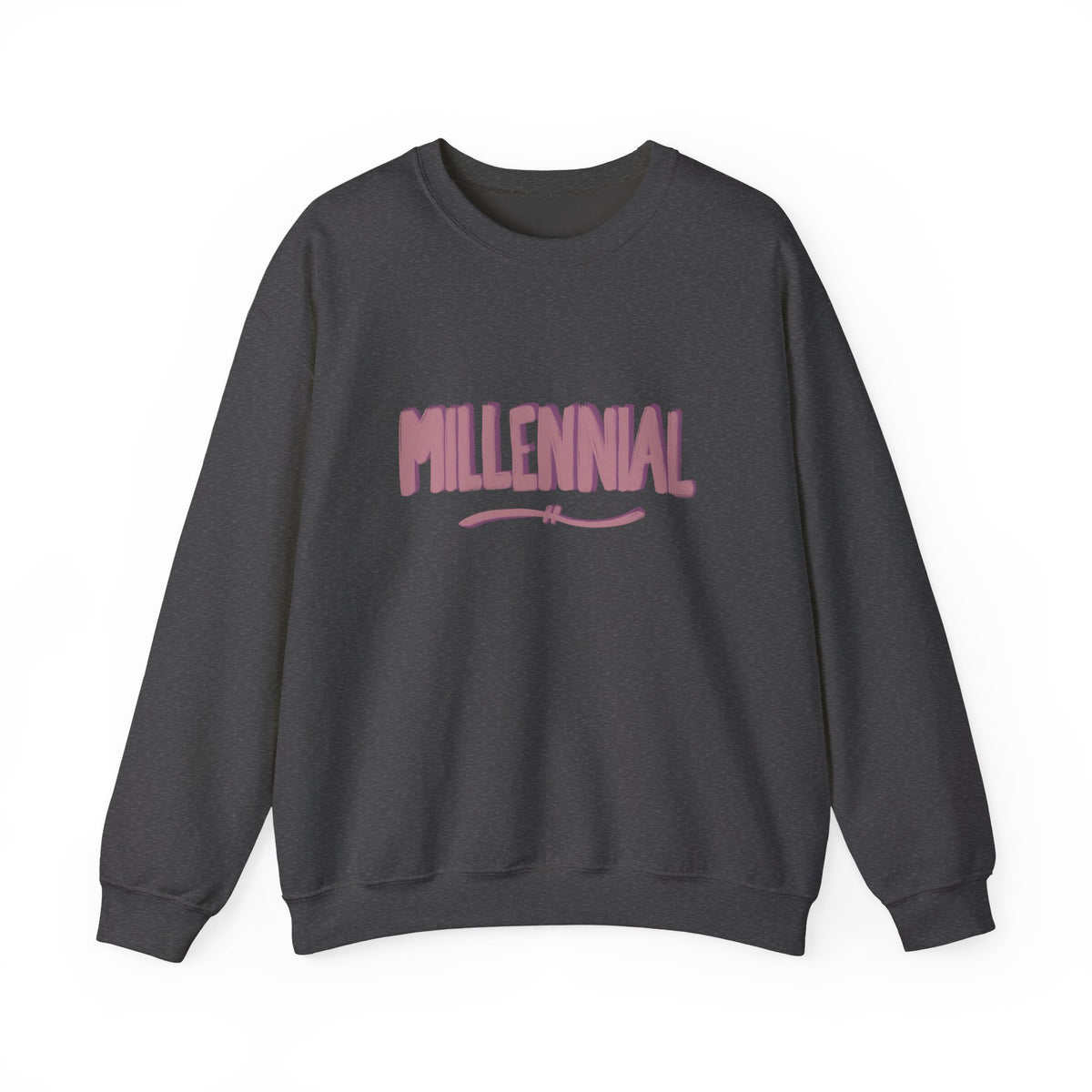 Millennial crewneck sweatshirt