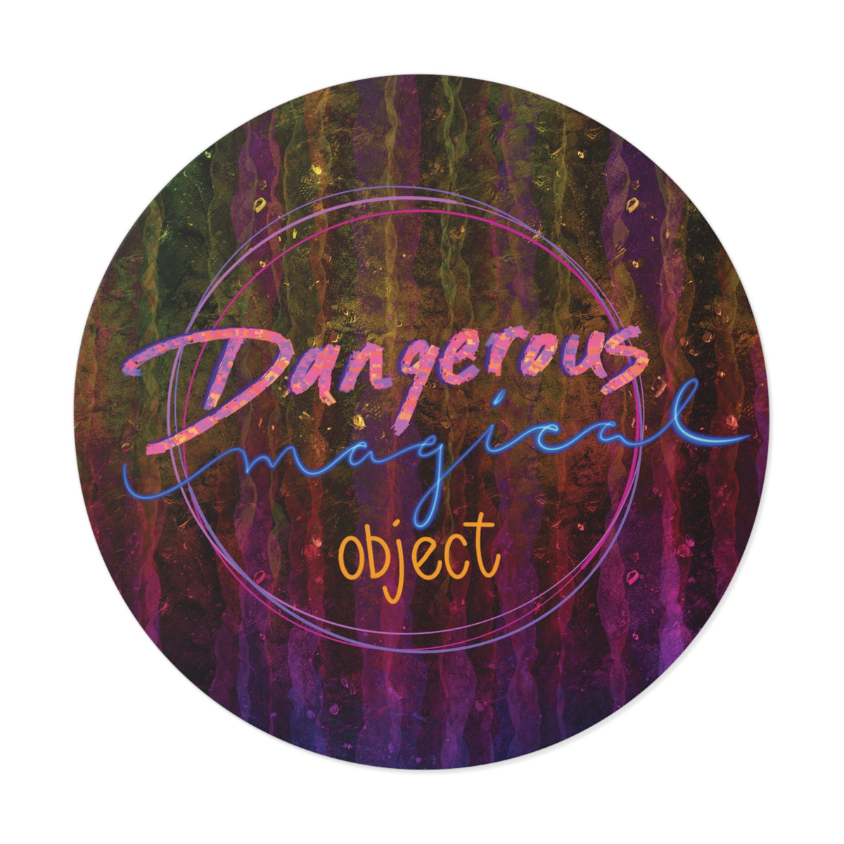 Dangerous Magical Object vinyl sticker