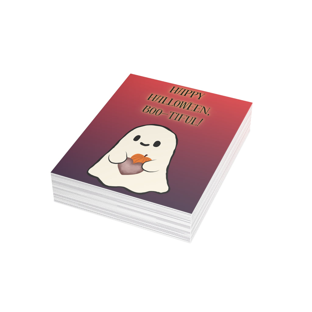 Happy Halloween, Boo-tiful! greeting card
