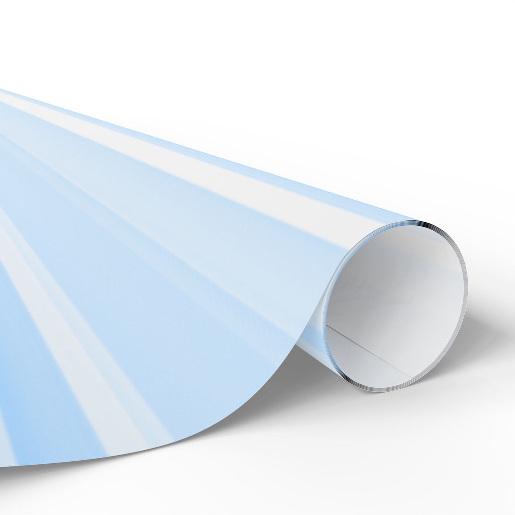 Cape Cod-inspired watercolor gift wrap