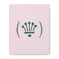 Yas Queen - Minimalist Crown Art Canvas