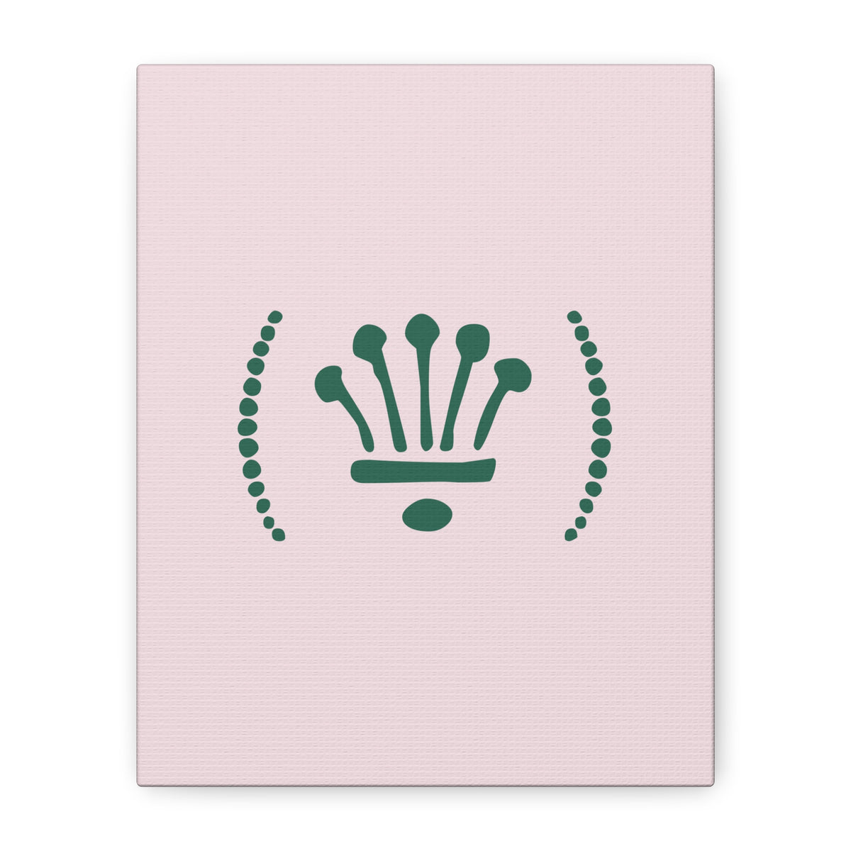 Yas Queen - Minimalist Crown Art Canvas