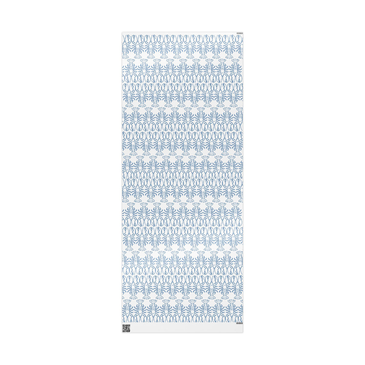 Blue Lobster gift wrap