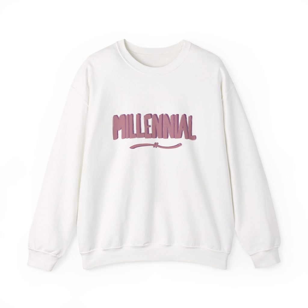Millennial crewneck sweatshirt