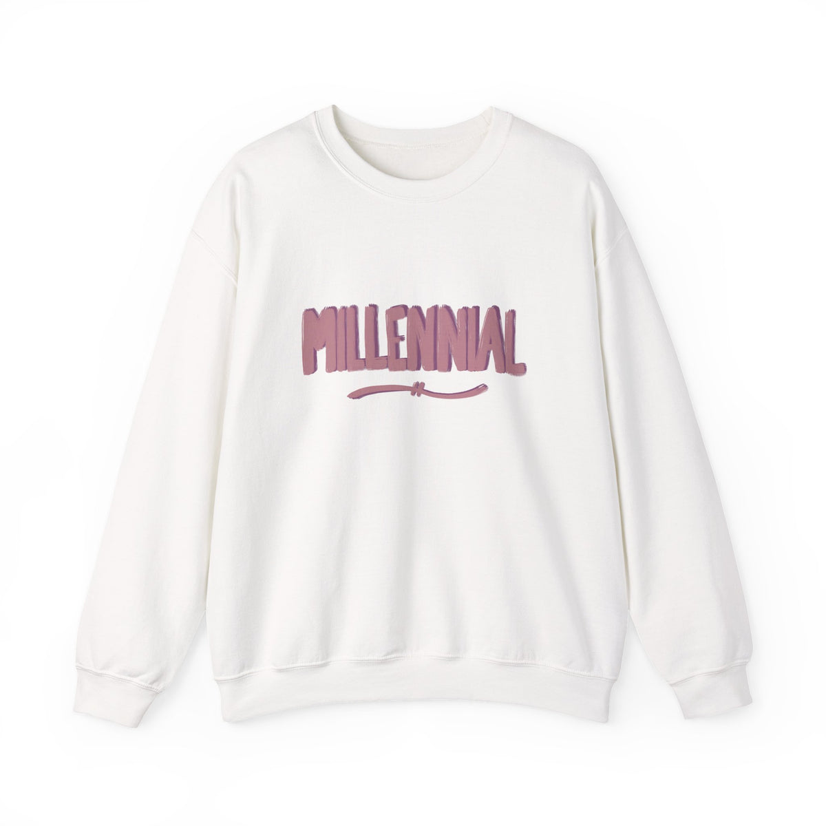 Millennial crewneck sweatshirt