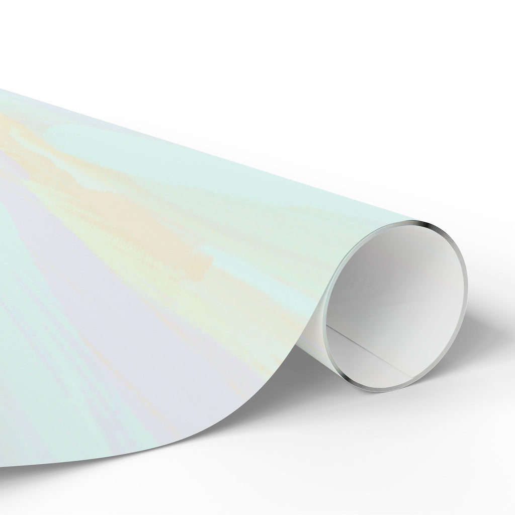 Now the Sky is Opalite watercolor gift wrap