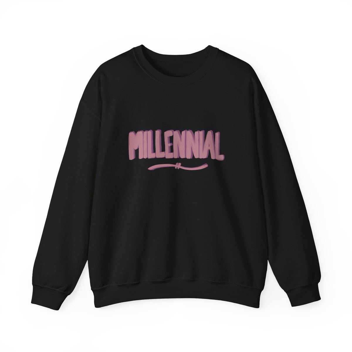 Millennial crewneck sweatshirt