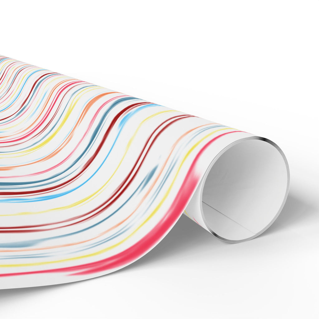Party streamers gift wrap