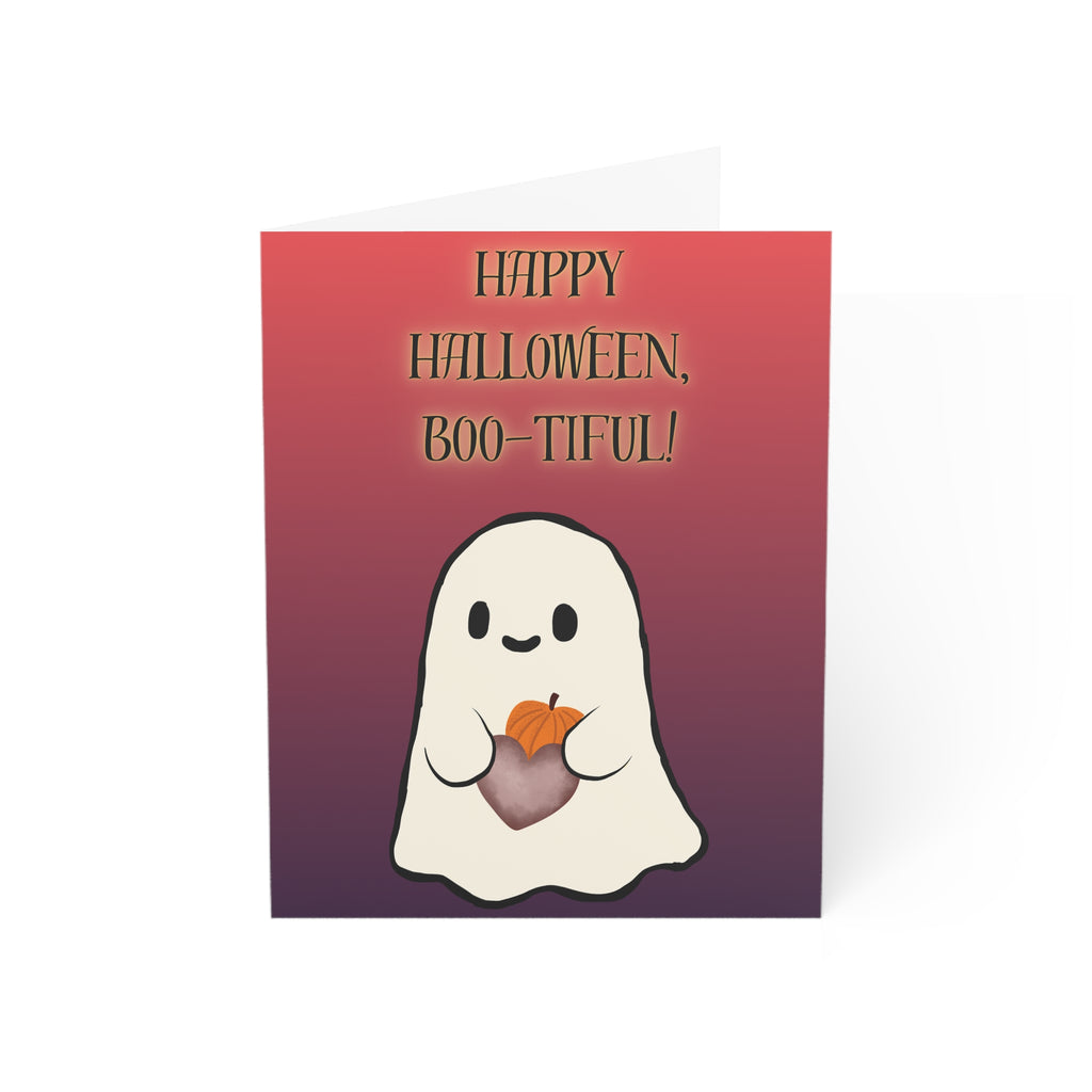 Happy Halloween, Boo-tiful! greeting card