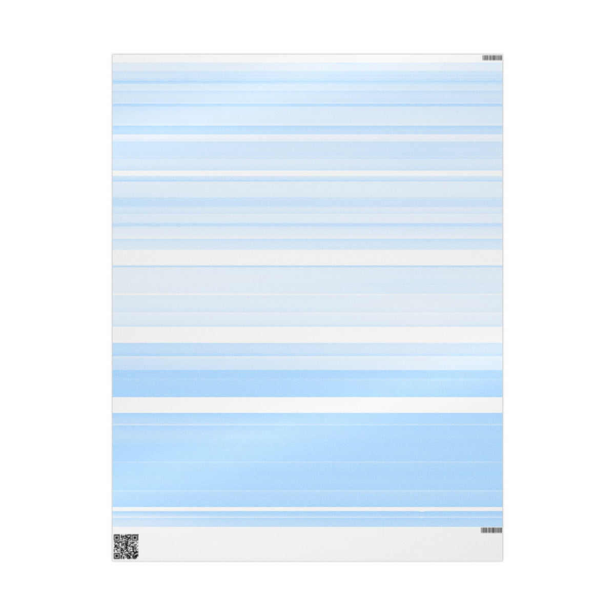 Cape Cod-inspired watercolor gift wrap
